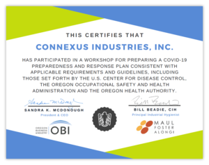 Covid-19 Preparedness certificate
